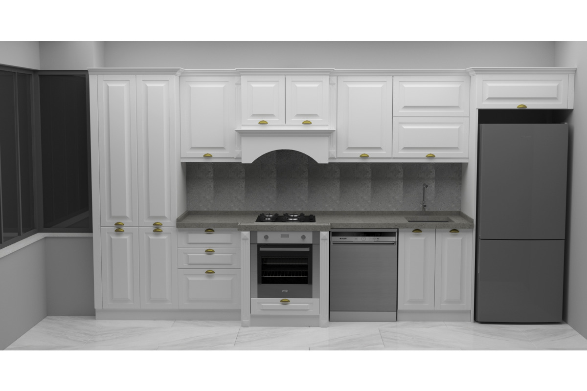 Mutfak Dolabı Akrilik11