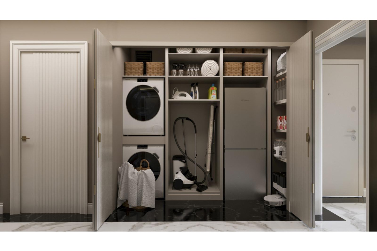 Çamaşır Makinesi Dolabı 4